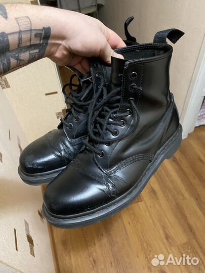 Ботинки Dr martens 1460 mono smooth