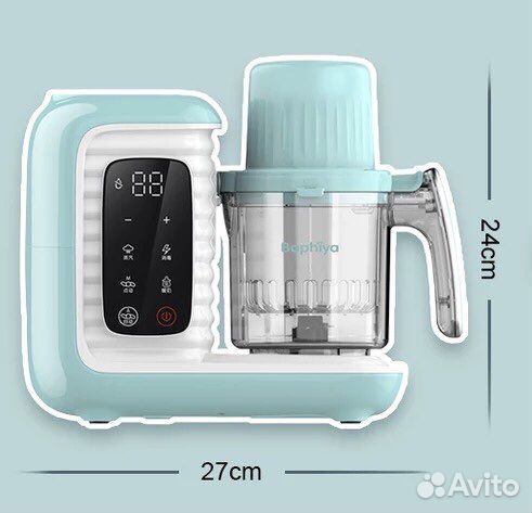 Пароварка блендер