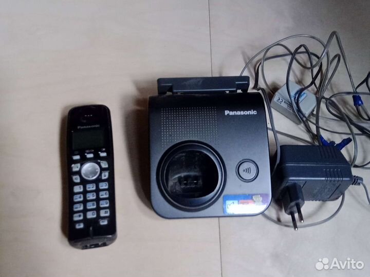 Телефон panasonic трубка радио