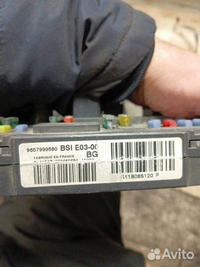 Блок управления двигателем эбу Citroen Berlingo