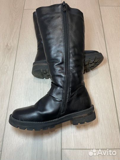 Сапоги зимние на девочку 35