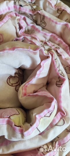 Мягкие бортики для детской кроватки