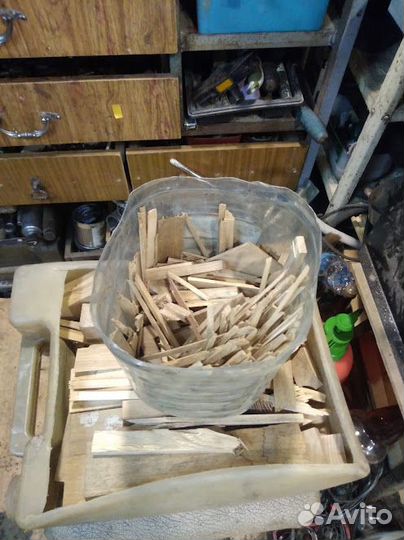 Щепка и обрезки дуба