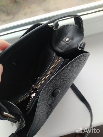 Сумка женская черная б/у