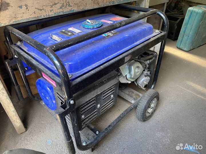 Генератор гибридный (газ-бензин) Спец HG-7000 1фаз