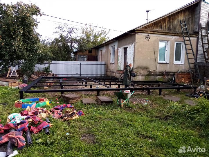 Ремонт фундамента винтовые сваи