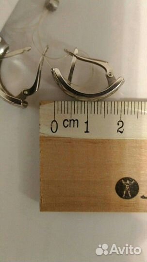 Серебряные серьги