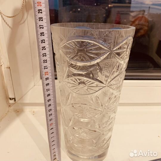 Хрустальная ваза