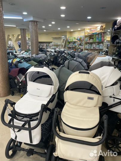 Европейские коляски 2в1, 3в1, коляски для двойни