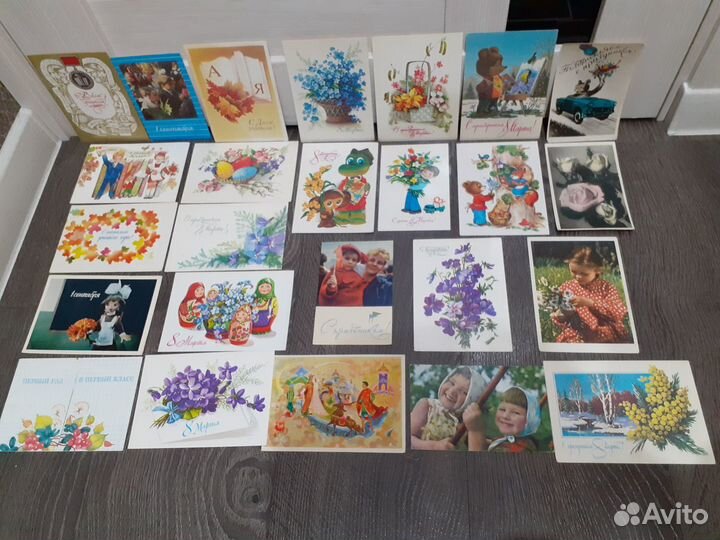 Новые открытки,карточки СССР