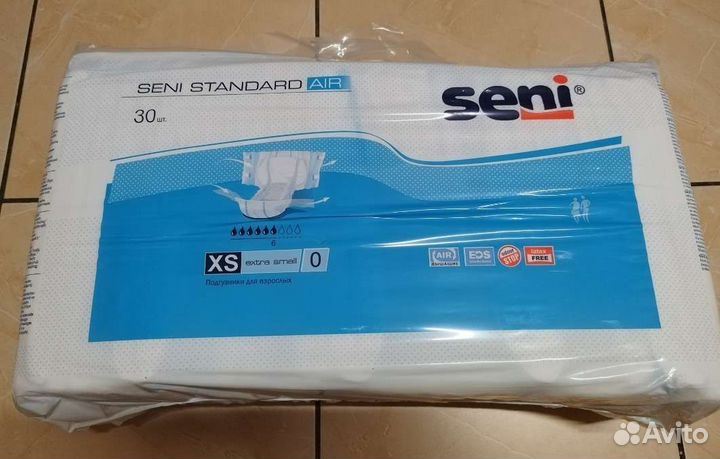 Памперсы для взрослых seni xs