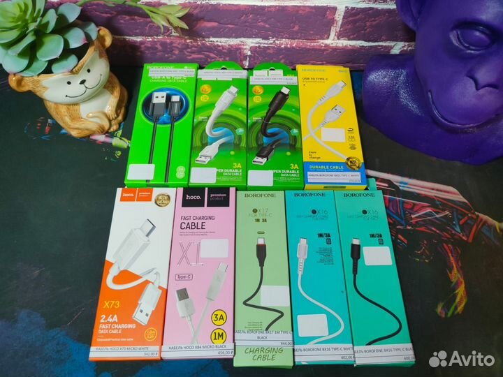 Кабель type-С / Lightning / Micro USB