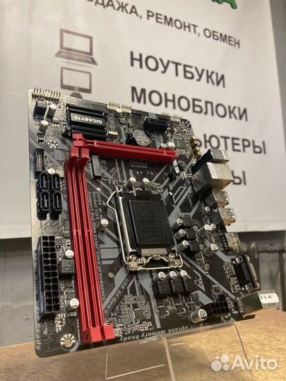 Материнская плата gigabyte B360M H (rev. 1.0) уц