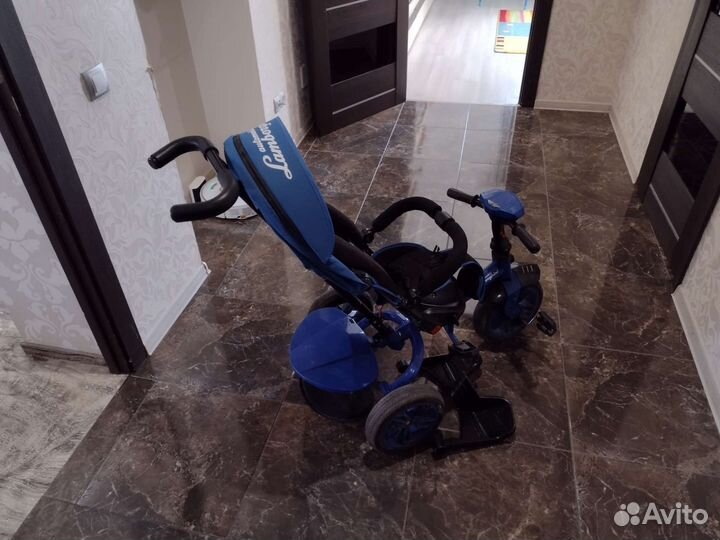 Детский велосипед коляска