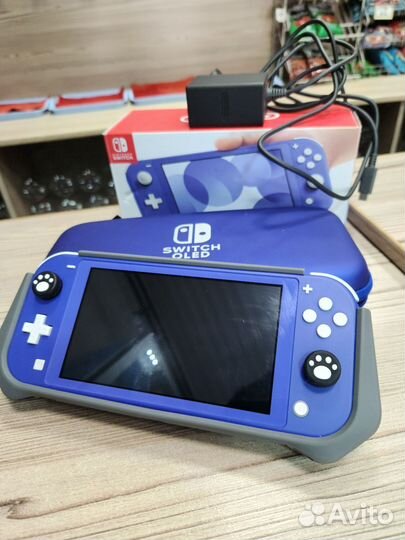 Nintendo switch lite 64гб прошитая