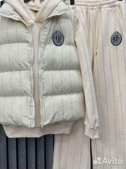 Костюм с жилеткой Balmain женский