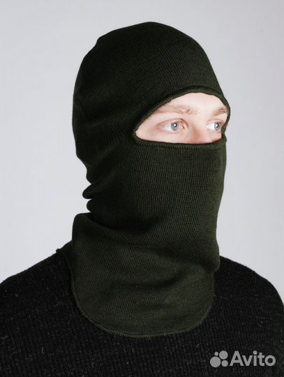 Балаклава шапка вязаная военная под шлем