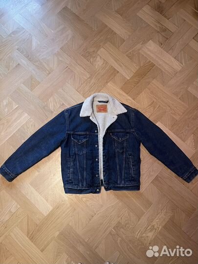 Джинсовая куртка levis sherpa S