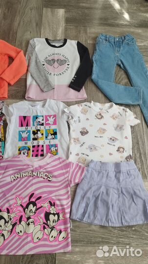 Вещи пакетом на девочку