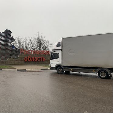 Тентованный грузовик 47 м³ Mercedes-Benz Atego 816, 2010