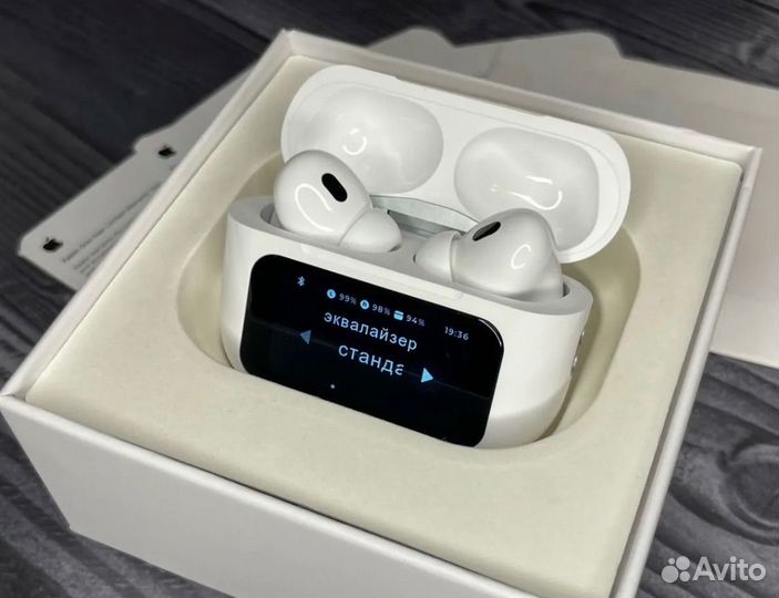 Airpods Pro 2 с сенсорным экраном (Гарантия)