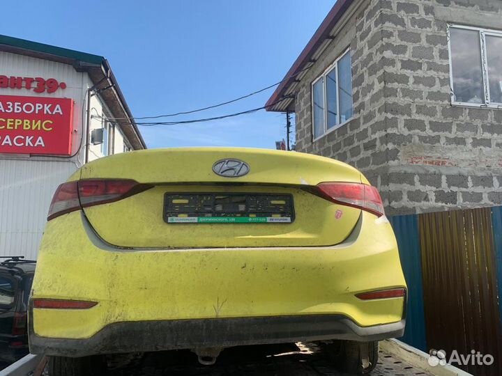 Запчасти на hyundai solaris