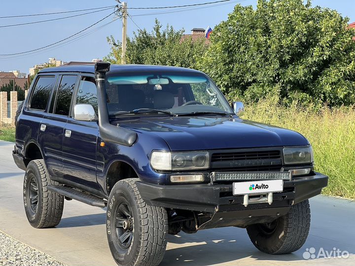 Toyota Land Cruiser 4.2 МТ, 1992, 152 000 км