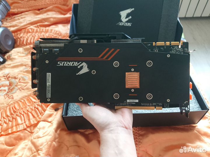 Видеокарта Gigabyte aorus GeForce GTX 1080 Ti 11GB