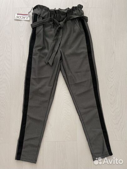 Трикотажные штаны женские брюки новые