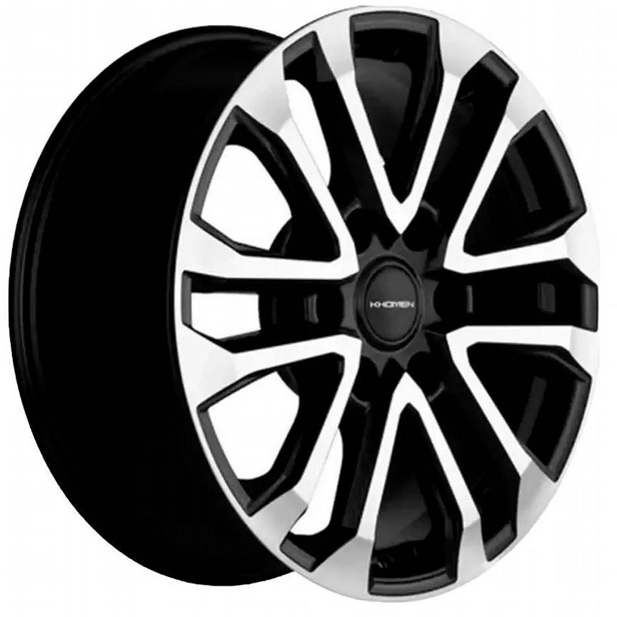 Диски Khomen KHW1805 7.5x18 6x139.7 ET36 D100.1 Black-FP