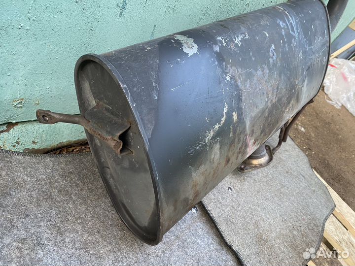 Задняя банка глушитель 1.8 2.0 Lancer 10 насадка