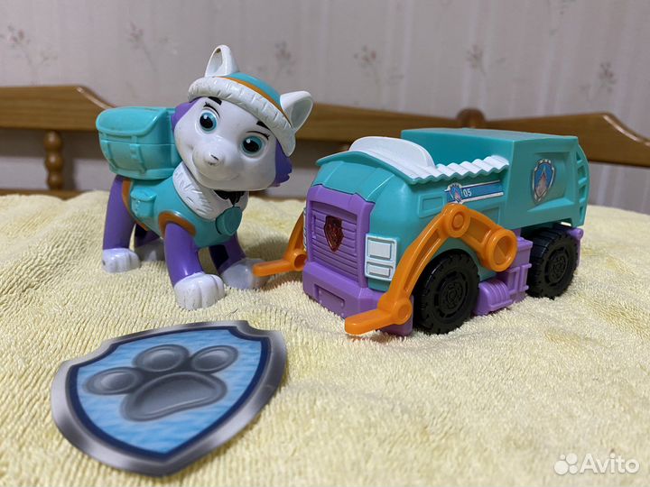 Щенячий патруль четыре игрушки машинки