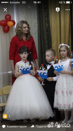 Платье из свадебного салона, на любое торжество