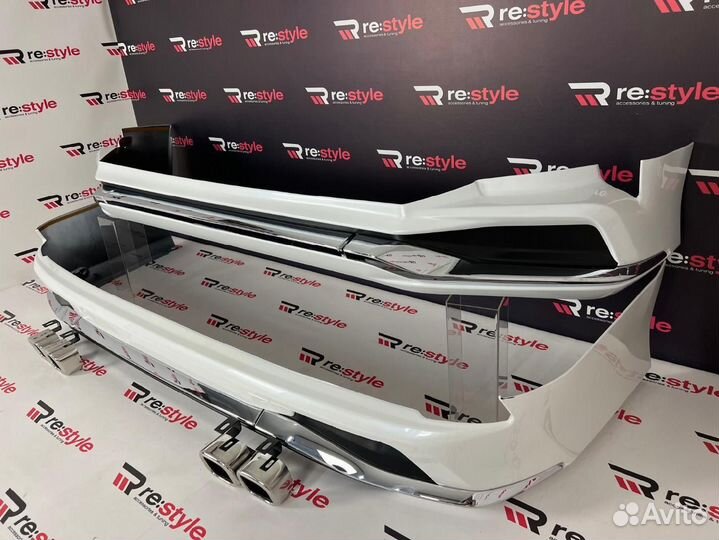 Обвес Lexus LX570 с 16 Modellista 2 выхлопа N1794