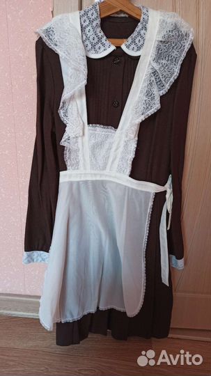 Школьная форма с фартуком СССР