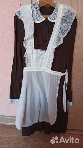 Школьная форма с фартуком СССР