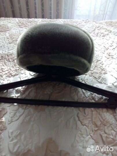 Меховая мужская кепка