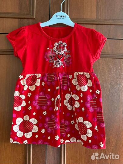 Детские вещи на девочку до 1,5 года (пакетом)