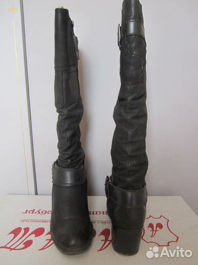 Сапоги Натур. Кожа Демисезонные Carnaby Р40