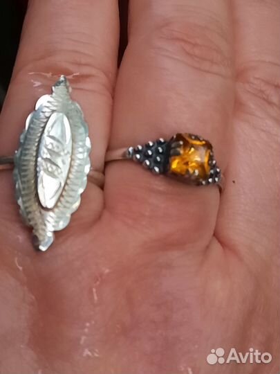 Кольца серебро 875