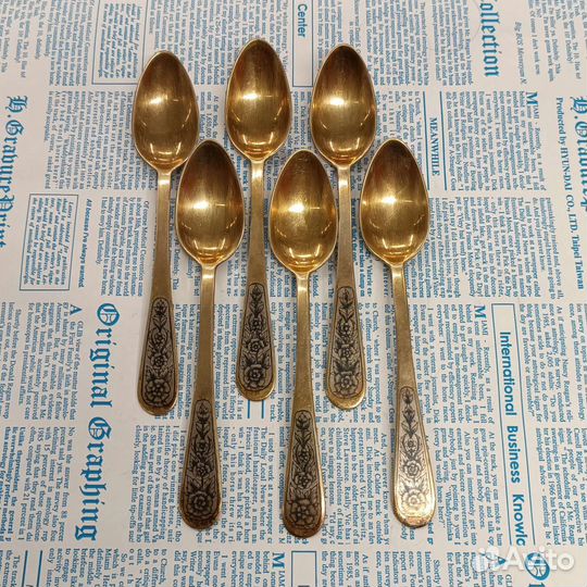 Серебряные ложки 875 пробы