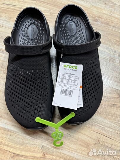 Crocs Lite Ride сабо оригинал М10, М12 кроксы