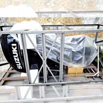 Мотор лодочный Suzuki DF300Apxx черный в Москве