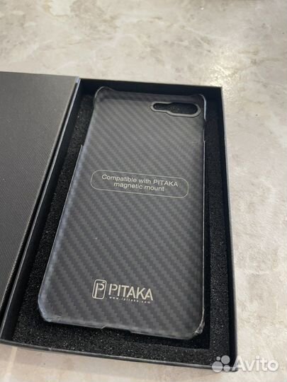 Карбоновый чехол iPhone 8 Plus