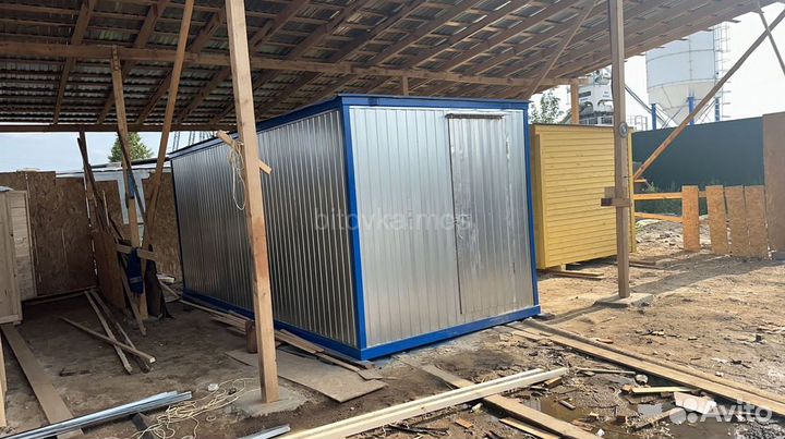 Бытовка вагончик из дерева