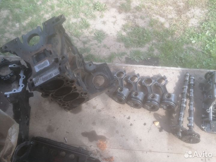 Двигатель M 47 в разборе