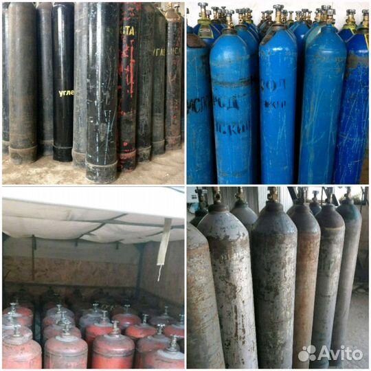 Баллоны, Заправка (кислород, углекислота, пропан