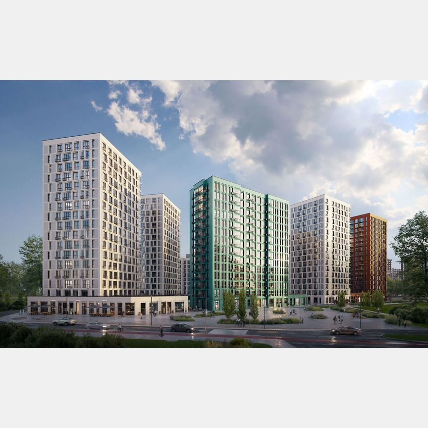 4-к. квартира, 72,3 м², 9/17 эт.
