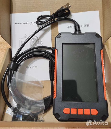 Камера-эндоскоп 4,3 IPS Двойная камера - 10метров