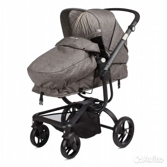 Коляска 2 в 1 Babyton Spider Grey